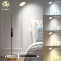 Luckystyle Dimmable LED Floor Lamp with Remote - Image 2